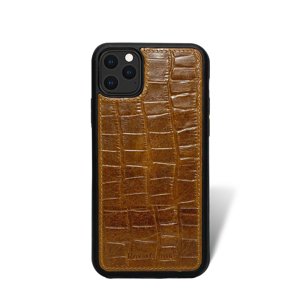 iPhone 11 Pro Max Case - Croco Leño