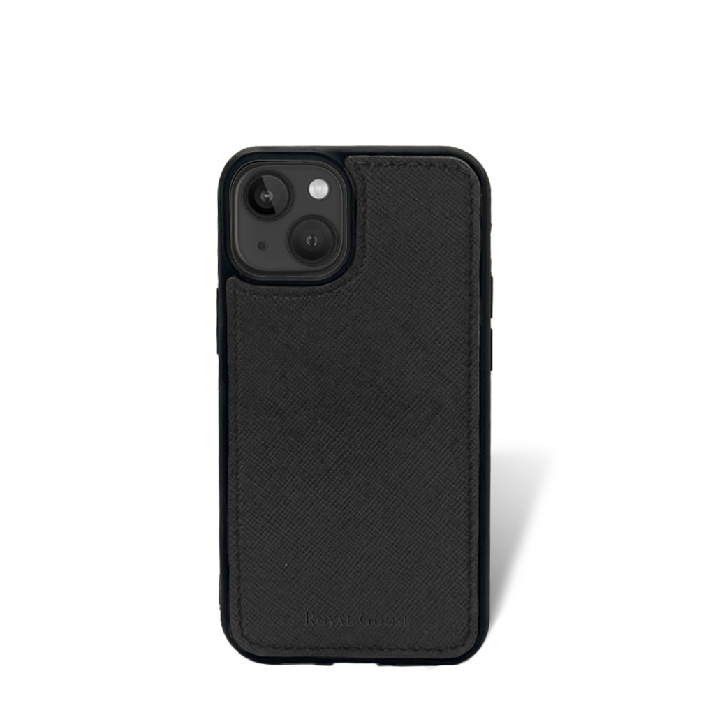 iPhone 13 Mini Case - Saffiano Negro