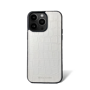 iPhone 14 Pro Max - Croco Blanco