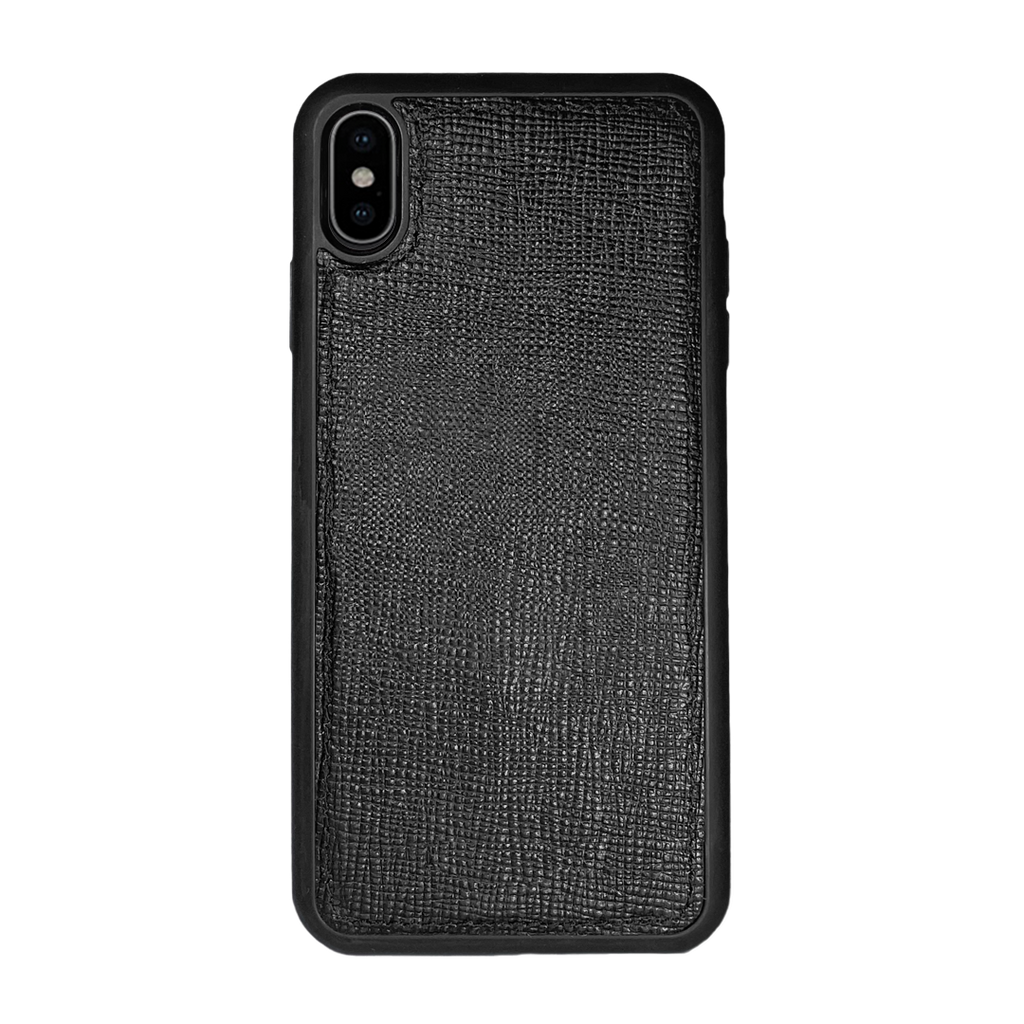 iPhone XS Max Case - Saffiano Negro