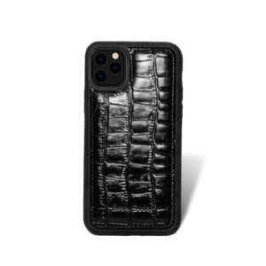 iPhone 11 Pro Case - Croco Negro